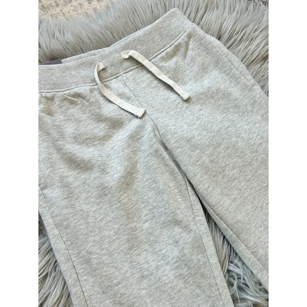 GAP‎ Girl's French Terry Lined Elastic Waistband Grey Jogger Pant Youth Size 8